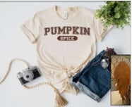 Pumpkin Spice short sleeved t-shirt